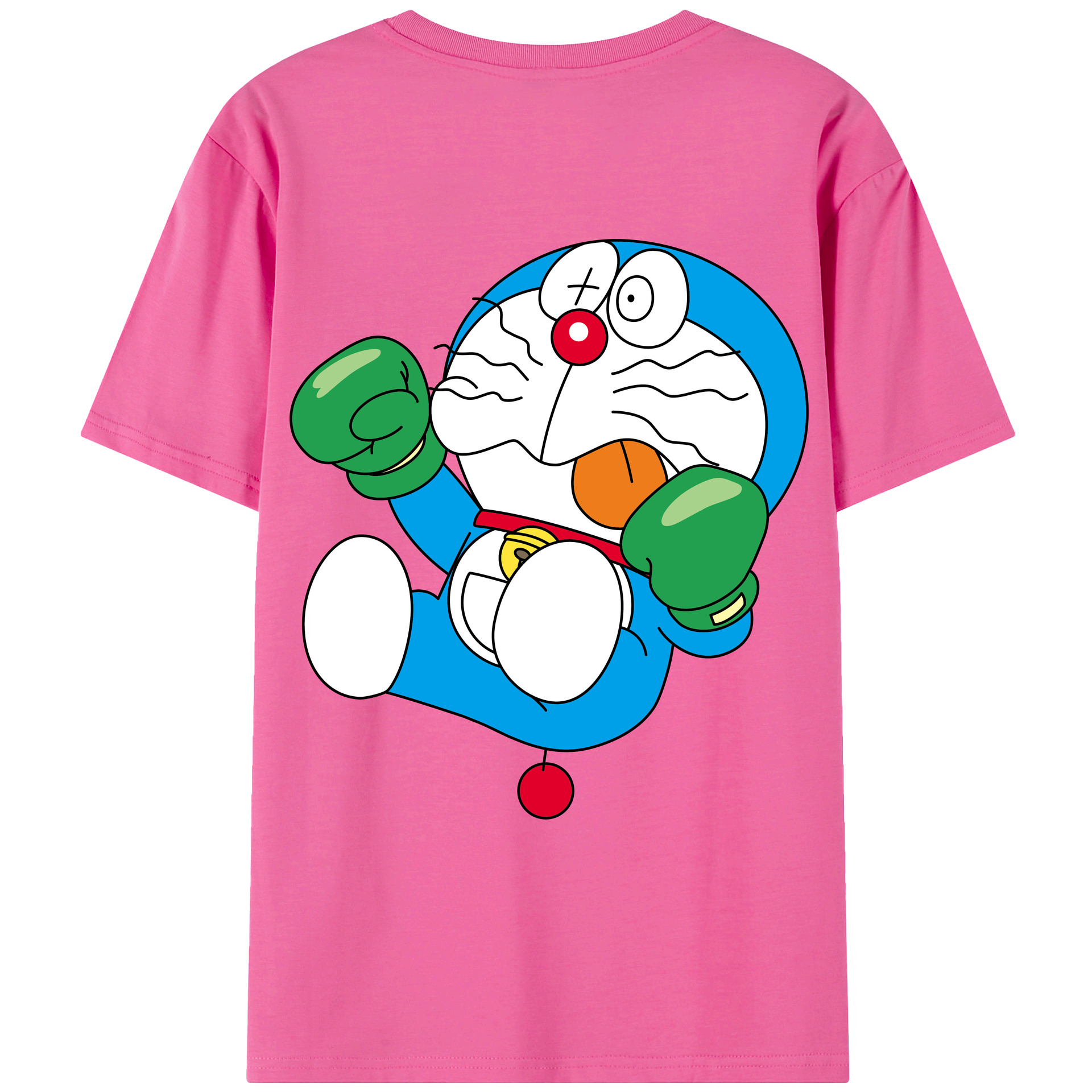 （画像用） ドラえもん Doraemon レディース半袖Tシャツ(バックプリント)